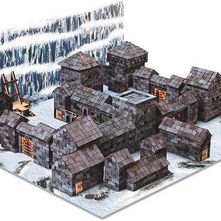 Mini Bricks Construction Set - Black Castle