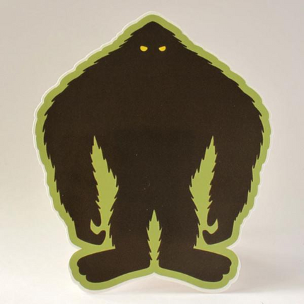 Bigfoot Silhouette Die-Cut Sticker