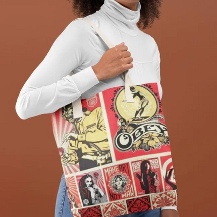 OBEY Art Tote Bag