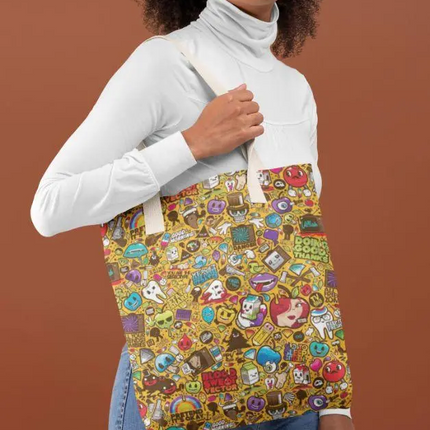 Cartoon Charters Tote Bag
