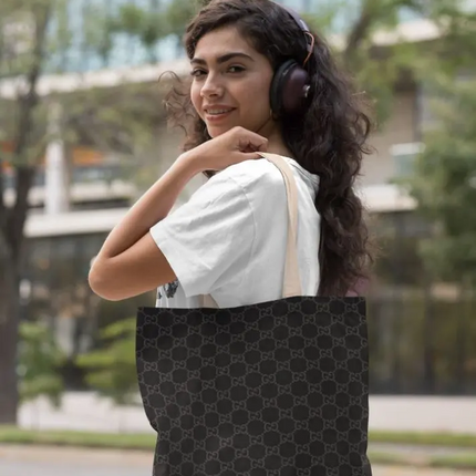 Awe Pattern Tote Bag