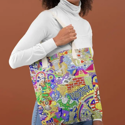 Gadsden Rising Tote Bag