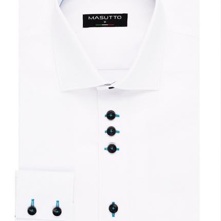MASUTTO OREN/05 LONG SLEEVE BUTTON DOWN SHIRT