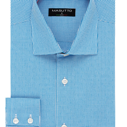 MASUTTO PRINCE/55 LONG SLEEVE BUTTON DOWN SHIRT
