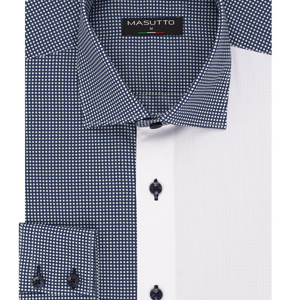 MASUTTO ANGELO/05 LONG SLEEVE BUTTON DOWN SHIRT
