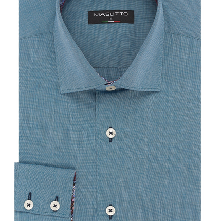 MASUTTO DENVER/09 LONG SLEEVE BUTTON DOWN SHIRT