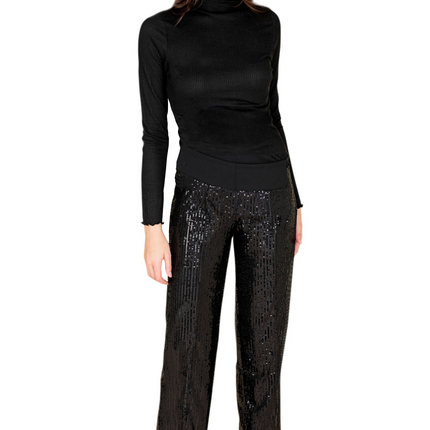Women's High-rise Sequins Trouser