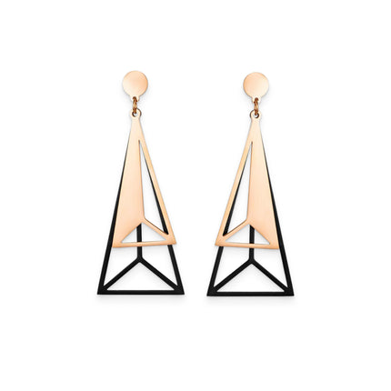 Trendy Triangle Earrings