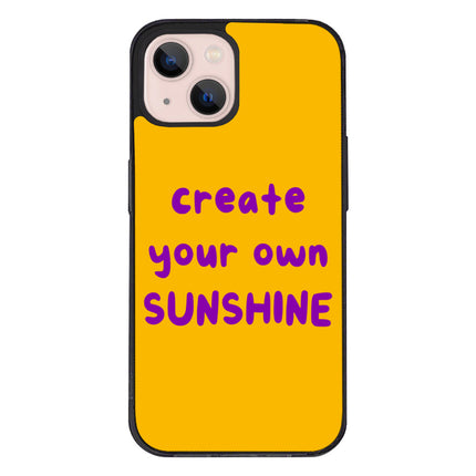 Sunshine iPhone 13 Mini Case - Cute Phone Case for iPhone 13 Mini - Printed iPhone 13 Mini Case