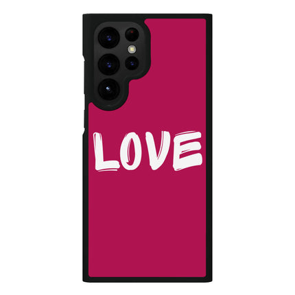 Love Samsung S22 Ultra Phone Case - Kawaii Phone Case for Samsung S22 Ultra - Cute Samsung S22 Ultra Phone Case