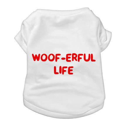 Woof Dog T-Shirt - Funny Dog Shirt - Cool Dog Clothing