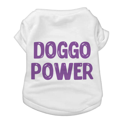 Cool Print Dog T-Shirt - Cool Design Dog Shirt - Themed Dog Clothing