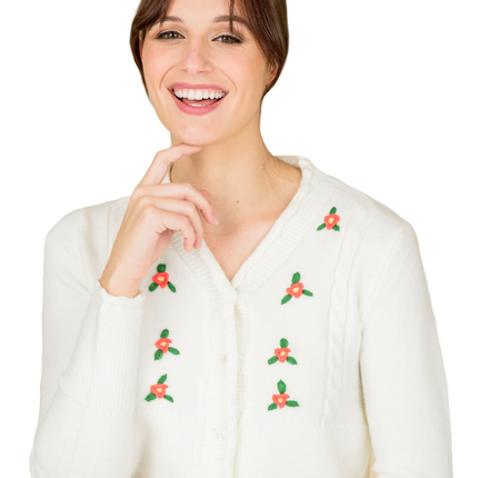 Women's Angora Wool Cardigan