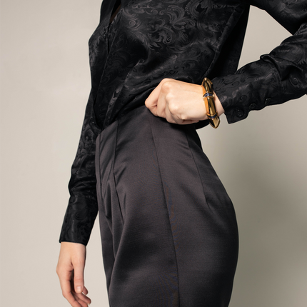 Women's Trousers Pleated Pants