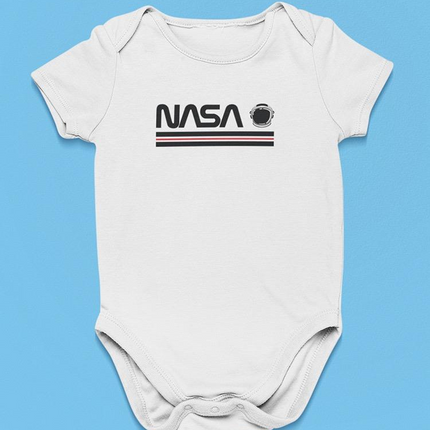 Nasa Helmet Banner Bodysuit -NASA Designs