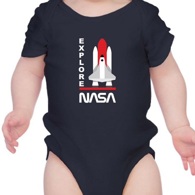 Nasa Shuttle Explore Bodysuit -NASA Designs