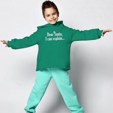 Dear Santa... Hoodie -SmartPrintsInk Designs