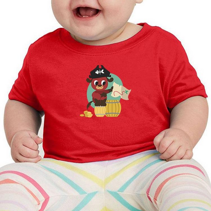 Pirate Dog With A Treasure Map Bodysuit -Image by Shutterstock
