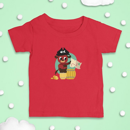 Pirate Dog With A Treasure Map Bodysuit -Image by Shutterstock