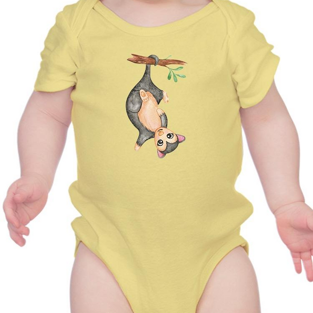 Opossum Upside Down Bodysuit -Image by Shutterstock