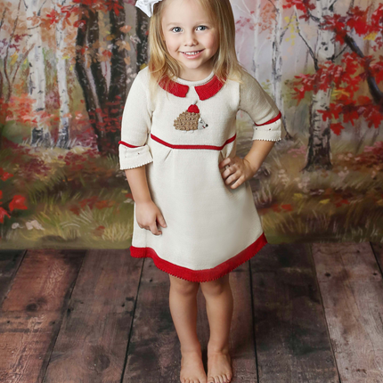 Holiday Hedgehog Dress
