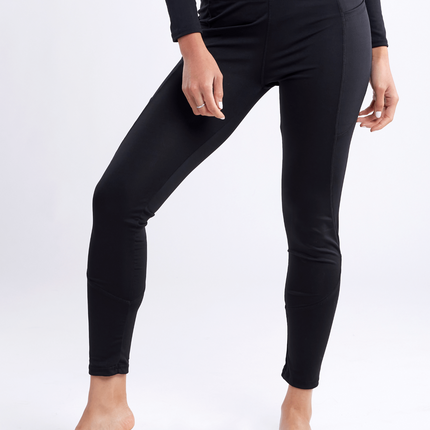 High-Waisted Classic Gym Leggings with Side Pockets
