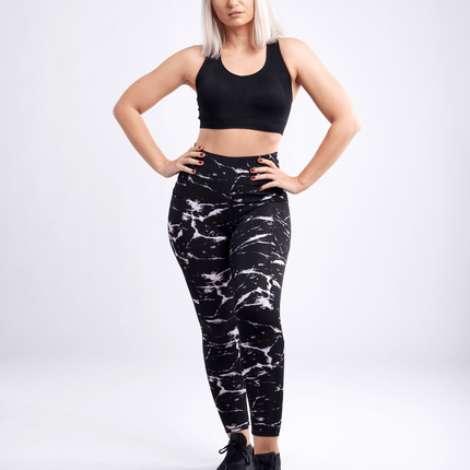 High-Waisted Classic Gym Leggings with Side Pockets