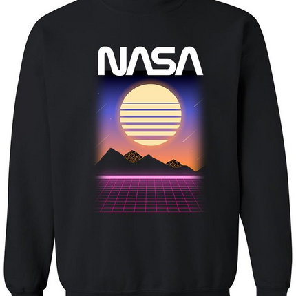 Nasa 80S Style Sweatshirt Women's -NASA Designs