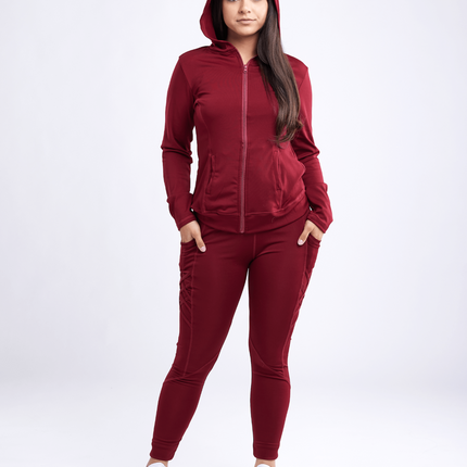 High-Waisted Criss-Cross Training Leggings with Hip Pockets