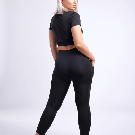 Short-Sleeve Crop Top