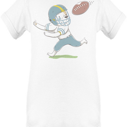 Football Dog, Childish Design Bodysuit Baby's -Image by Shutterstock