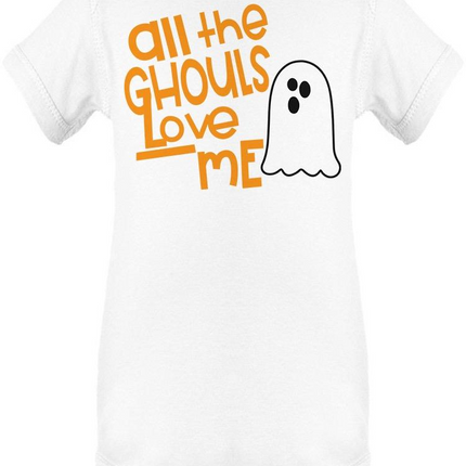 All The Ghouls Love Me Baby's Bodysuit