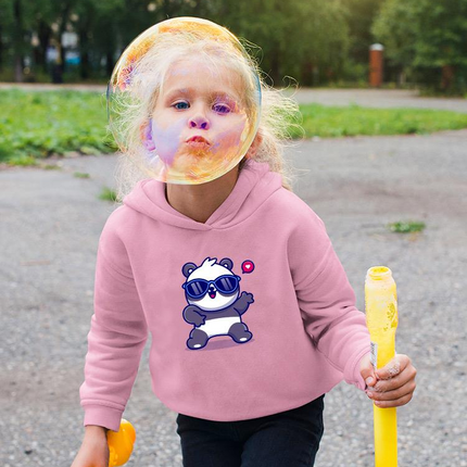 Cute Cool Panda W Sunglasses Hoodie -Image by Shutterstock
