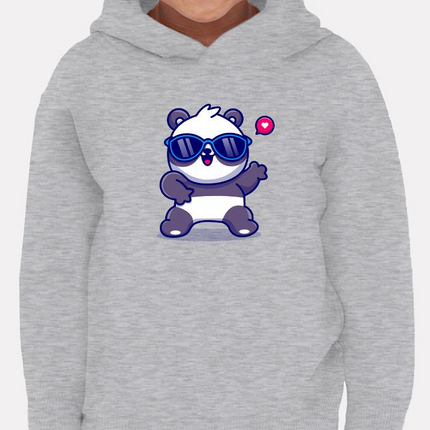 Cute Cool Panda W Sunglasses Hoodie -Image by Shutterstock