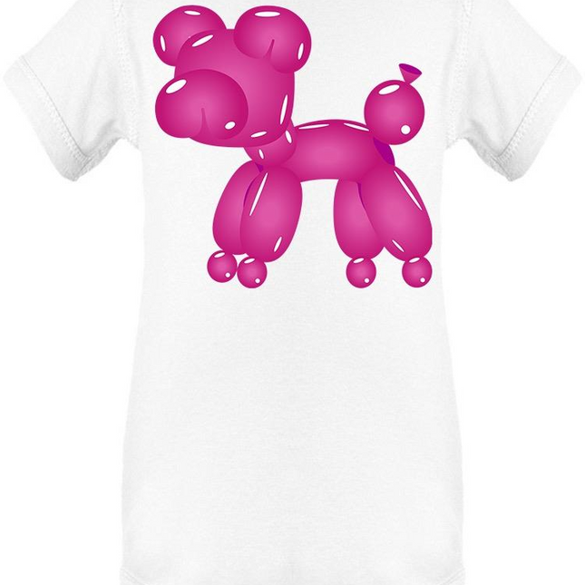 Pink Balloon  Bodysuit Baby's -Image by Shutterstock