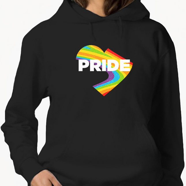 Pride Rainbow Hoodie Women's -GoatDeals Designs