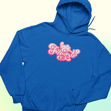 Buon Ferragosto Red Lettering Hoodie -Image by Shutterstock