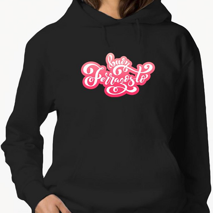 Buon Ferragosto Red Lettering Hoodie -Image by Shutterstock