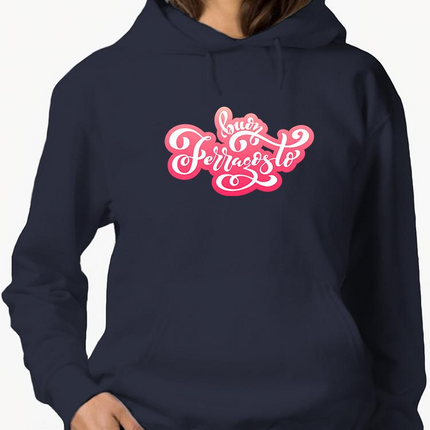 Buon Ferragosto Red Lettering Hoodie -Image by Shutterstock