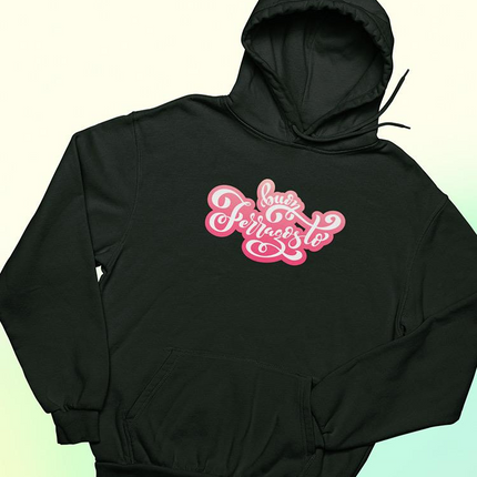 Buon Ferragosto Red Lettering Hoodie -Image by Shutterstock