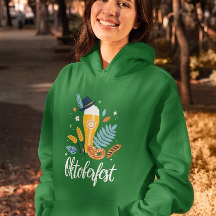 Oktoberfest Bavarian Hat Hoodie -Image by Shutterstock