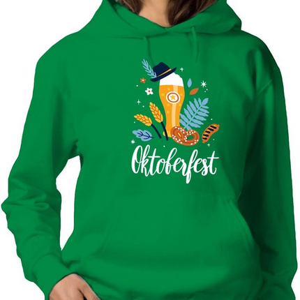 Oktoberfest Bavarian Hat Hoodie -Image by Shutterstock