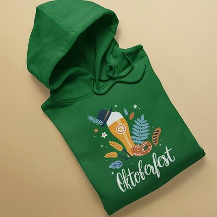 Oktoberfest Bavarian Hat Hoodie -Image by Shutterstock