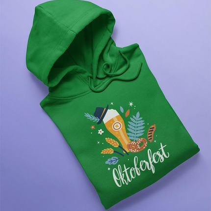 Oktoberfest Bavarian Hat Hoodie -Image by Shutterstock