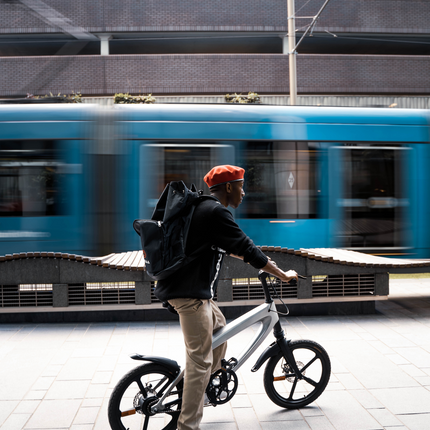 The Official Gun Metal Grey E-Bike with Built-in Speakers & Bluetooth (Range up to 60km)