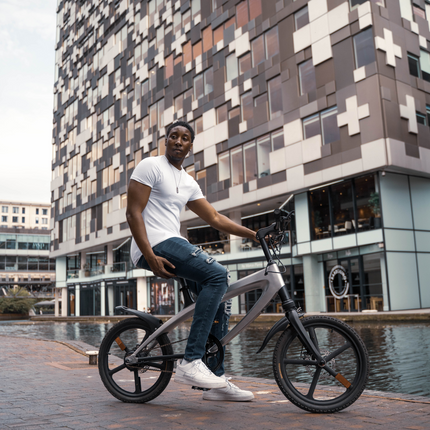 The Official Solar Beam Yellow E-Bike with Built-in Speakers & Bluetooth (Range up to 60km)