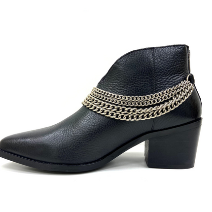 Josephine Chained Western Bootie