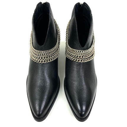 Josephine Chained Western Bootie