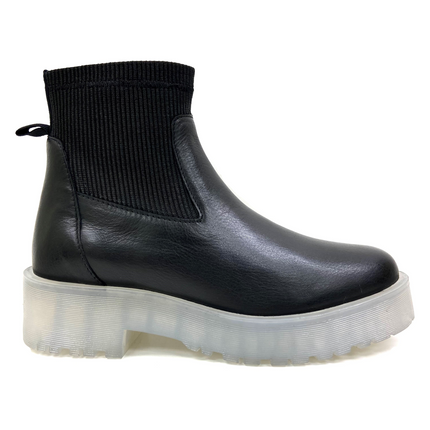 Olivia Clear Platform Chelsea