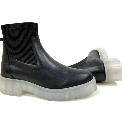 Olivia Clear Platform Chelsea
